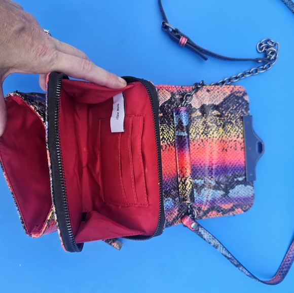 Nine West python "like" mini purse - Picture 2 of 5